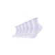 Socken SKECHERS "Socken 6er Pack" Gr. 39/42, weiß (white) Kinder Socken