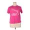 Puma Active T-Shirt: Pink Activewear - Womens Size X-Large