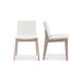 AllModern Anrey Vegan Leather Dining Chair Upholstered in White | Wayfair 981AF0D7C2504F73BEC8251B8BF475F8