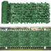 Haitral Polyethylene Fencing w/ 60 Panel(s) Included Artificial Hedge in Green | 11.81 H x 15.75 W x 2 D in | Wayfair N6-YYL227