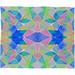 Deny Designs Amy Sia Chroma Blue Polyester Fleece Throw Blanket Microfiber/Fleece/Microfiber/Fleece | 30 W in | Wayfair 14642-flesma