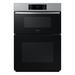 Samsung Bespoke 7 cu. ft. 7 Series Combination Wall Oven w/ Air Fry, Air Sous Vide, & Flex Duo in Gray | 43.25 H x 29.75 W x 26.63 D in | Wayfair