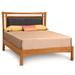 Copeland Furniture Monterey Platform Bed Upholstered/Genuine Leather in Brown | California King | Wayfair 1-MON-25-13-3314