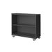 WFX Utility™ Mobile Bookcase in Gray/Black | 33 H x 36 W x 18 D in | Wayfair 775EEBBD404248DB97988C965A905215