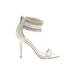 Sam Edelman Heels: White Shoes - Women's Size 8 1/2