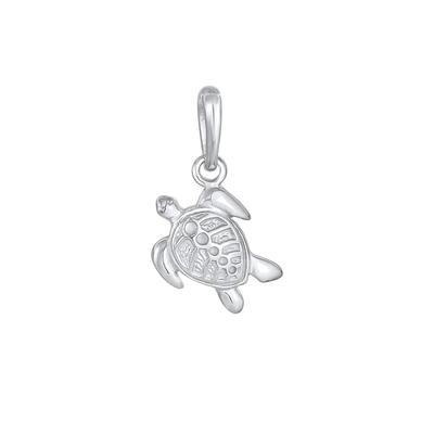 Elli - Schildkröte Anhänger 925 Silber Charms & Kettenanhänger 1 ct Damen