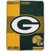 Pegasus Green Bay Packers 60" x 80" Logo Divide Royal Plush Blanket