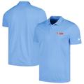 Men's Nike Light Blue TOUR Championship Performance Victory Polo