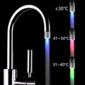 1pc Faucet Water Purifier, Smart Basin Faucet With Temperature Sensor, Can Identify Temperature To Control Different LED Light Colors, Faucet Shower