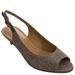 VANELi Buckie - Womens 6.5 Pewter Pump Medium