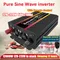 Onduleur à onde sinusoïdale pure pour système solaire, 10000W, 12000W, DC12V, 24V, 48V à 220V, 110V, onduleur de voiture, maison, extérieur, montres