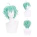 Fnochy Cyber of Monday Deals 2023 Health and Beauty Products Green Inverted Short Hair Cosplay Wig Modeling Up Wig