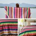Rdeuod Chair Cushions Colorful Striped Beach Towel Bath Towel Beach Cushion Multiple colors
