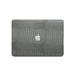 Cool Gray Pu Leather Laptop Mac Case 16 Protective Case Pro 13.3 Computer Case M1 13