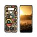 Compatible with LG Q51 Phone Case Retro-vinyl-record-beats-7 Case Silicone Protective for Teen Girl Boy Case for LG Q51