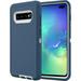 Samsung Galaxy S10 Plus Case Dropproof Shockproof Galaxy S10 Plus Case Protective for Samsung S10 Plus Case 6.4 Inch(Turquoise/White)