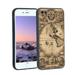 Antique-world-map-treasures-3 Phone Case Degined for iPhone 8 Plus Case Men Women Flexible Silicone Shockproof Case for iPhone 8 Plus