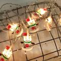 Yyeselk Led String Lights Small Coloured Christmas Lights 10ft/3m 20 Led Plug In String Lights Warm White Fairy Lights For Birthday/Christmas/Wedding/Party Indoor Outdoor Decoration