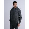 Sweatjacke PETROL INDUSTRIES "Hooded Zip" Gr. XXL, grau (metal grey) Herren Sweatjacken