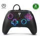 PowerA Advantage Wired Controller for Xbox Series X|S with Lumectra - Black, Gamepad, Wired Video Game Controller, Gaming Controller, works with Xbox One and Windows 10/11, Officially Licensed