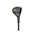 Cobra Golf 2022 LTDX Hybrid Matte Black-Gold Fusion (Herren, rechte Hand, KBS PGI 65, Senior Flex, 4h-21)