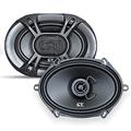 CT Sounds Bio 5x7 Inch 2 Way Silk Dome Coaxial Car Speakers (Pair)