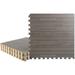 Stalwart EVA Foam Floor Tiles 12-Pack - 48 SQFT Woodgrain Puzzle Mats Foam in Gray | 96 H x 72 W x 0.37 D in | Wayfair 75-6406-2