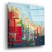 Brayden Studio® Neighborhood 8 Meridian' By Carol Joy Shannon, Acrylic Glass Wall Art Plastic/Acrylic in White | 36 H x 36 W x 0.2 D in | Wayfair