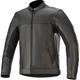 Alpinestars Topanga Leather Motorcycle Jacket - Black - XL, Black
