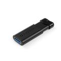 Verbatim PinStripe 3.0 - USB 3.0 Drive 256GB - Black. Capacity: 256 GB Device interface: USB Type-A USB version: 3.2 Gen 1 (3.1 Gen 1). Form factor: Slide. Weight: 7 g. Product colour: Black