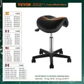 VEVOR Tabouret de Bureau Tabouret à Roulettes Selle de Cheval Hauteur Réglable