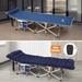 Cot, Camping Cot, Heated Camping cot with 10000mAh Power Bank Heavy Duty Holds 500 Lbs - 74 x 26.5