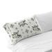Mughal Elephant Pillow Case 30x20 in Grey, Off-White, Yellow