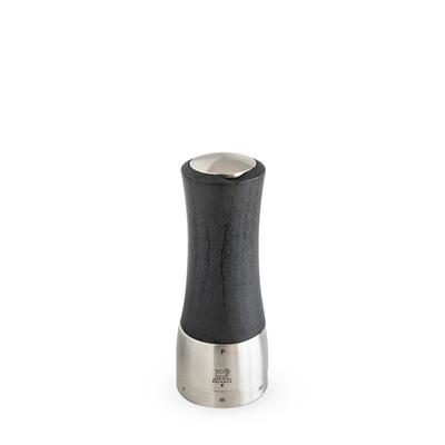 Peugeot Paris u'Select Manual Wooden and Stainless Steel Pepper Mill, Graphite Collection, 16 cm - 6.25"