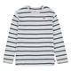 Levi's Kids Lvb levis striped thermal Jungen Gris Clair 10 Jahre