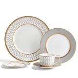 Wedgwood Renaissance Grey Dinnerware Set, 5 Pieces