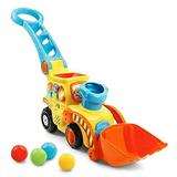 VTech Pop-a-Balls Push & Pop Bulldozer Yellow