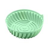 Pompotops Fryer Silicone Liners Pot 8.6Inches Round Liners Reusable Fryer Basket Liners Accessories - Replacement Of Parchment Liners