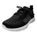 KaLI_store Tennis Shoes Womens Womens Running Shoes Lightweight Women Sneakers Walking Tennis Shoes for Women Black 8