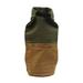 Camping Lantern Storage Bag Tent Light Storage Pouch with Pockets Water Bottle Protector Protective Cover Handbag for Backpacking Green and Khaki