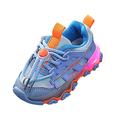 KaLI_store Toddler Girl Shoes Kids Tennis Running Shoes Breathable Casual Walking Sneakers School Blue 12