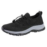 KaLI_store Golf Shoes Mens Slip Resistant Shoes Gym Tennis Walking Running Sneakers for Men Black 10.5