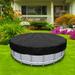 8 Ft Round Pool Cover Solar Covers for Above Ground Pools Swimming Pool Cover Protector Inground Pool Cover Waterproof Dustproof Hot Tub Cover