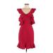 Rachel Zoe Casual Dress: Red Dresses - Women's Size 4