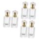 minkissy 6 Pcs Perfume Spray Bottle Perfume Bottles Empty Glass Perfume Bottles Perfume Empty Container Mini Spray Bottles Containers Glass Jars Travel