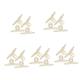 Beavorty 20 pcs Pearl Hair Clip Jaw Clip hair clips for women thick pearl hair clips womens hair accessories claw clips pearl claw clip hair diamonds pearl hair claw girl alloy Hair up Miss