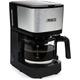 Princess 01.246030.01.001 Coffee Maker, Stainless Steel Plastic, Black, Silver