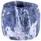 Nupuyai Natural Sodalite Raw Stone Votive Pillar Candle Holder, Tea Light Holder Air Plants Holder Candlestick Ornament for Meditation Home Party Decor