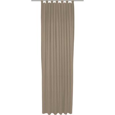 Vorhang WIRTH "Westport" Gr. 4, grau (taupe), B:132cm H:245cm, Jacquard, Polyester, Gardinen Image
