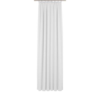 Gardine WIRTH "Chiara" Gr. 10, silber (silberfarben, goldfarben), B:450cm H:245cm, Jacquard, Polyester, Gardinen Image